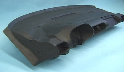 Instrument panel, Plastic, wall-thickness 1.9 mm