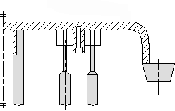 Favorable demolding design